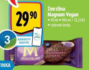 Zmrzlina Magnum Vegan, 90 ml