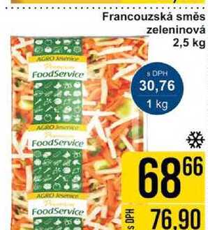 Francouzská směs zeleninová 2,5 kg 