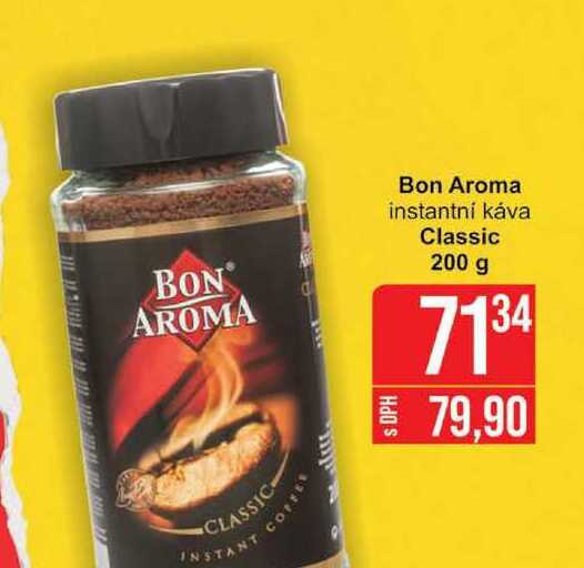 Bon Aroma instantní káva Classic 200 g 