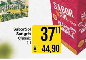SaborSol Sangria Classic 1l