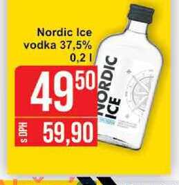 Nordic Ice vodka 37,5% 0,2l