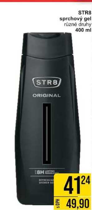 STR8 sprchový gel různé druhy 400 ml