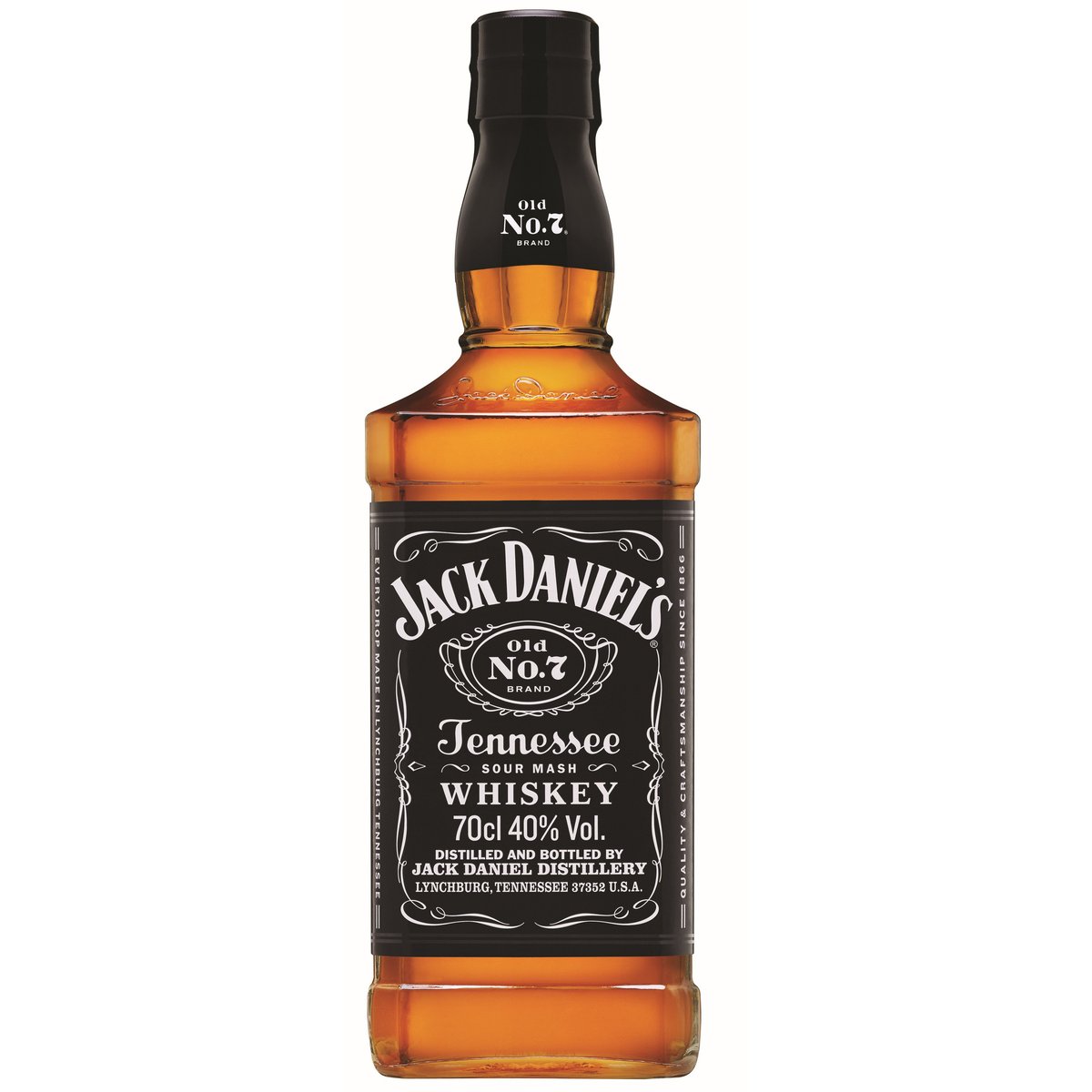 Jack Daniel's Tennessee whiskey 40 %