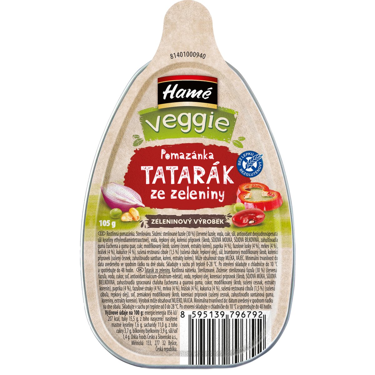 Hamé Veggie Pomazánka tatarák ze zeleniny