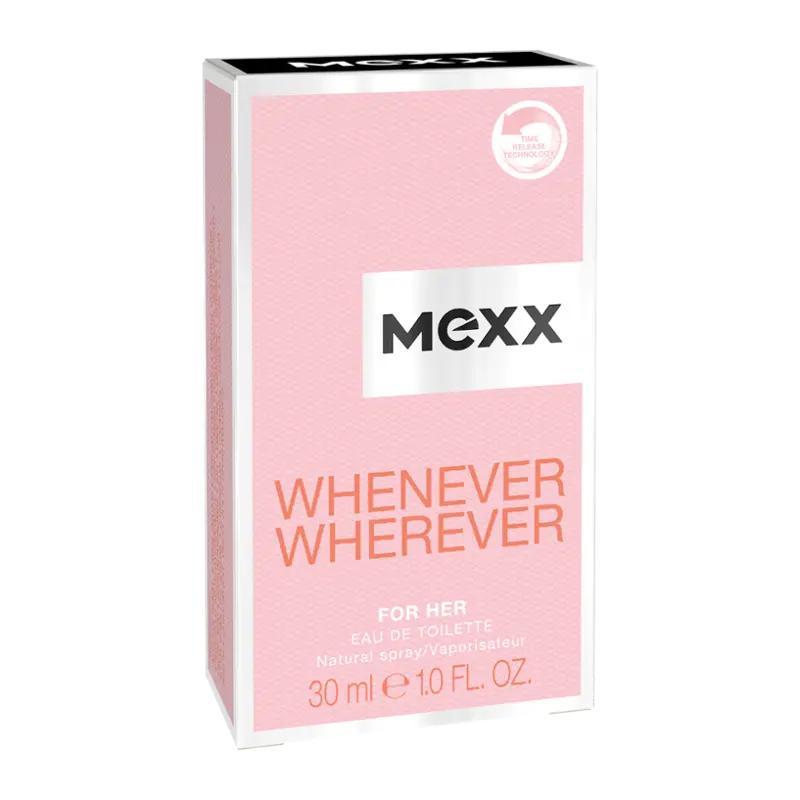 Mexx Whenever Whererever toaletní voda pro ženy, 30 ml