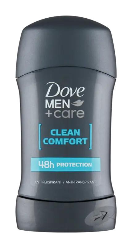 Dove Men Antiperspirant tuhý pro muže Men+Care Clean Comfort, 50 ml