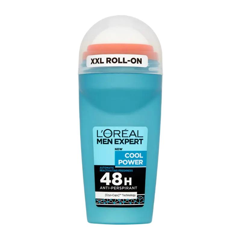 L'Oréal Men Antiperspirant roll-on pro muže Cool Power, 50 ml