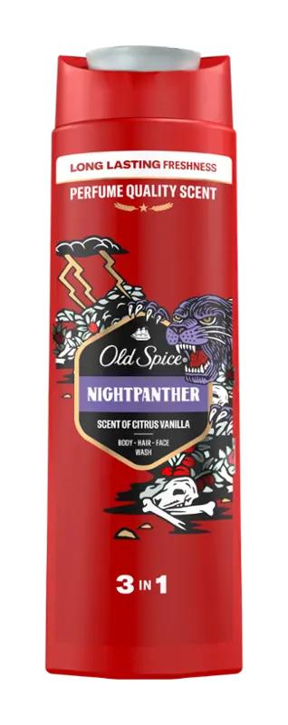 Old Spice Sprchový gel pro muže 3v1 Night Panther, 400 ml