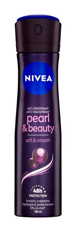 NIVEA Antiperspirant sprej pro ženy Pearl & Beauty Black, 150 ml