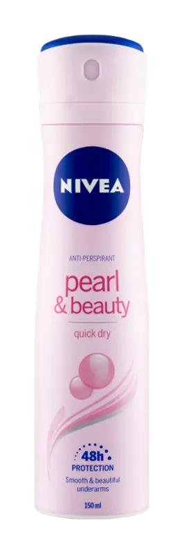 NIVEA Antiperspirant sprej pro ženy Pearl & Beauty, 150 ml