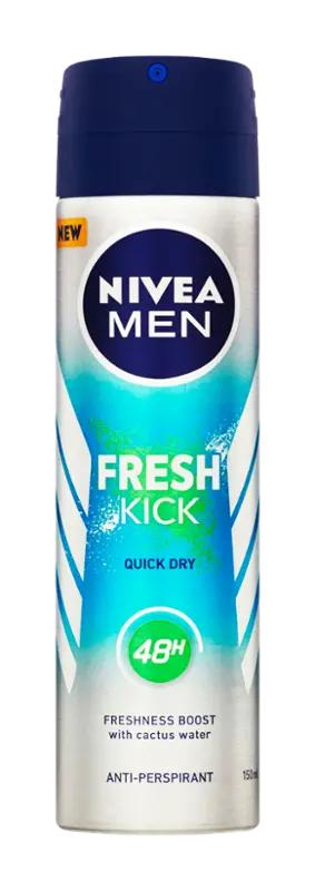 NIVEA Men Antiperspirant sprej pro muže Fresh Kick, 150 ml