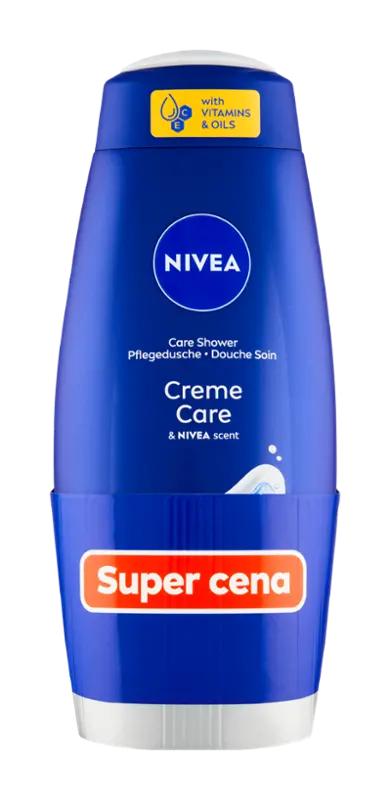 NIVEA Pečující sprchový gel Creme Care duopack 2x 500 ml, 1000 ml