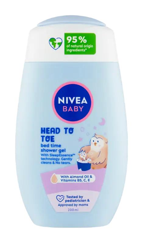 NIVEA Baby Zklidňující sprchový gel Bed time, 200 ml