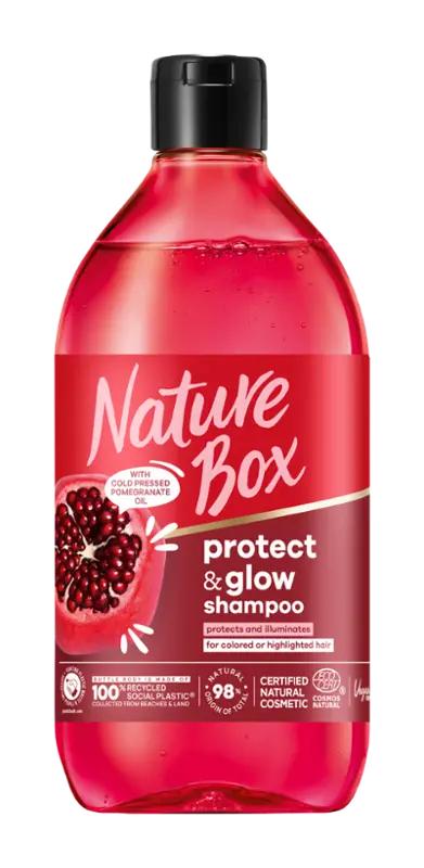 Nature Box Šampon  Protect & Glow Pomegranate Oil, 385 ml
