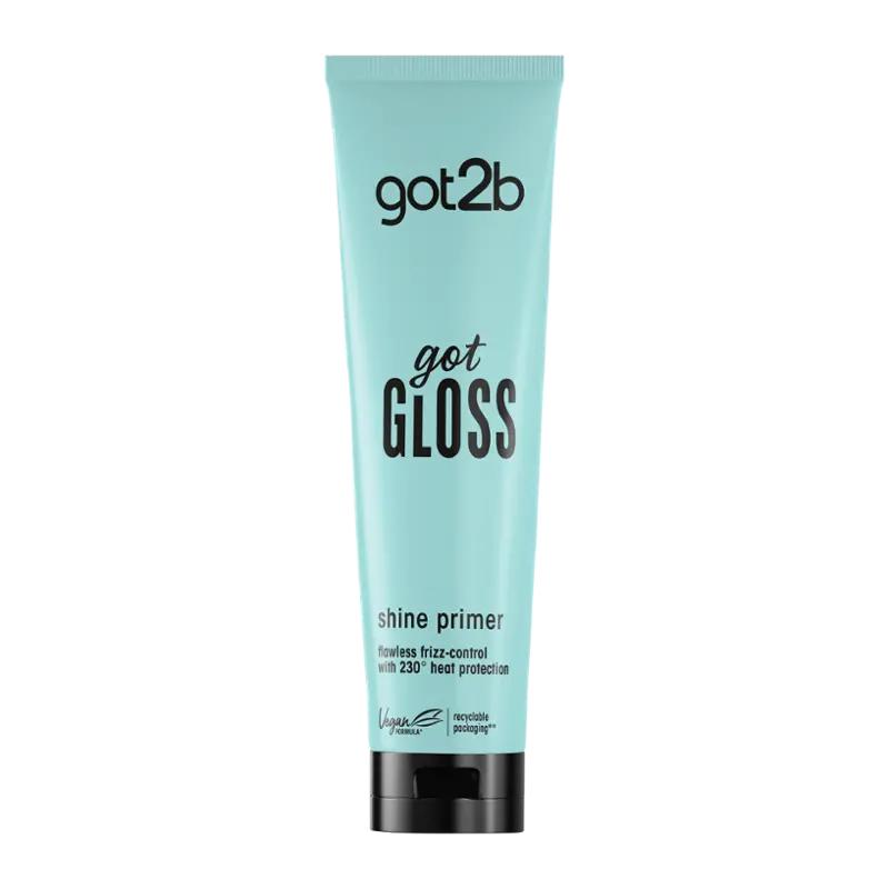 Got2b Primer pro lesk a ochranu vlasů před teplem Got Gloss Shine, 150 ml
