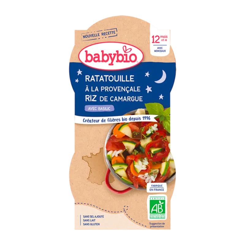 Babybio Bio ratatouille s rýží, 400 g