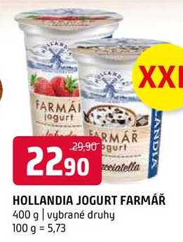 Hollandia jogurt farmář 400g