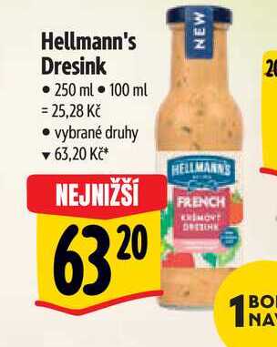 Hellmann's Dresink • 250 ml  