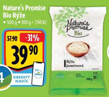 Nature's Promise Bio Rýže, 500 g 