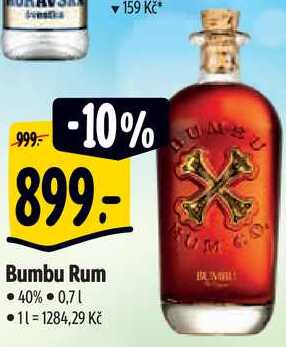 Bumbu Rum, 0,7 l