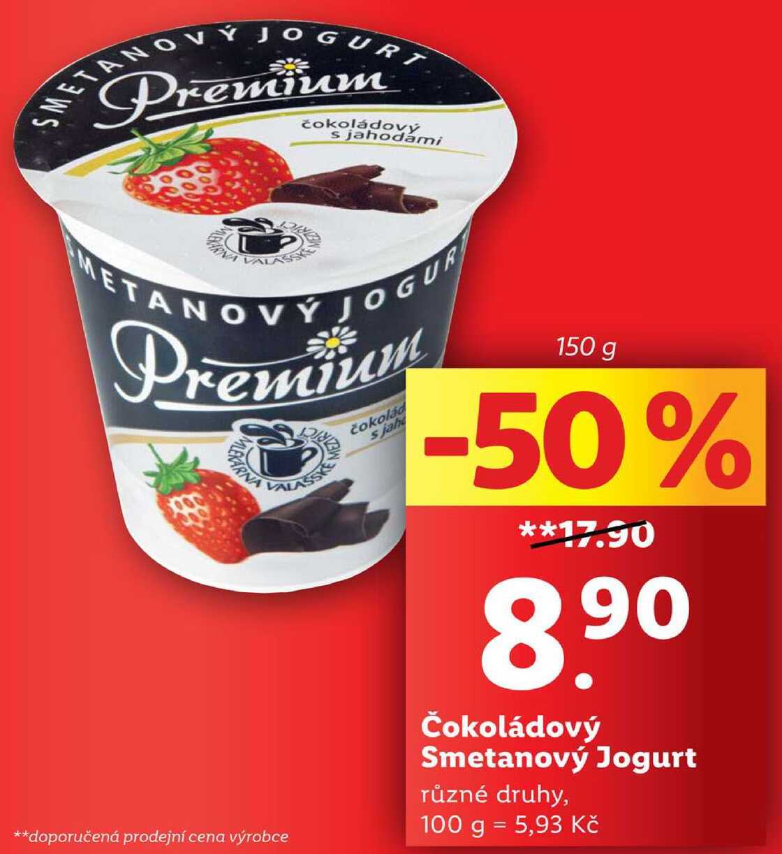 Čokoládový Smetanový Jogurt, 150 g