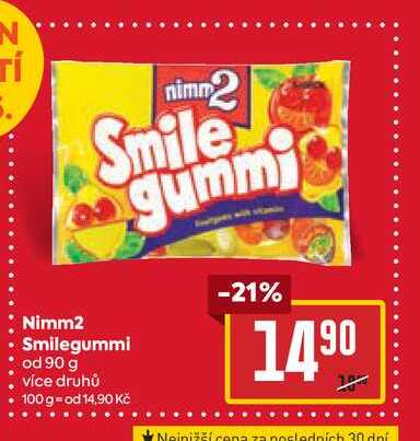Nimm2 Smilegummi od 90 g 