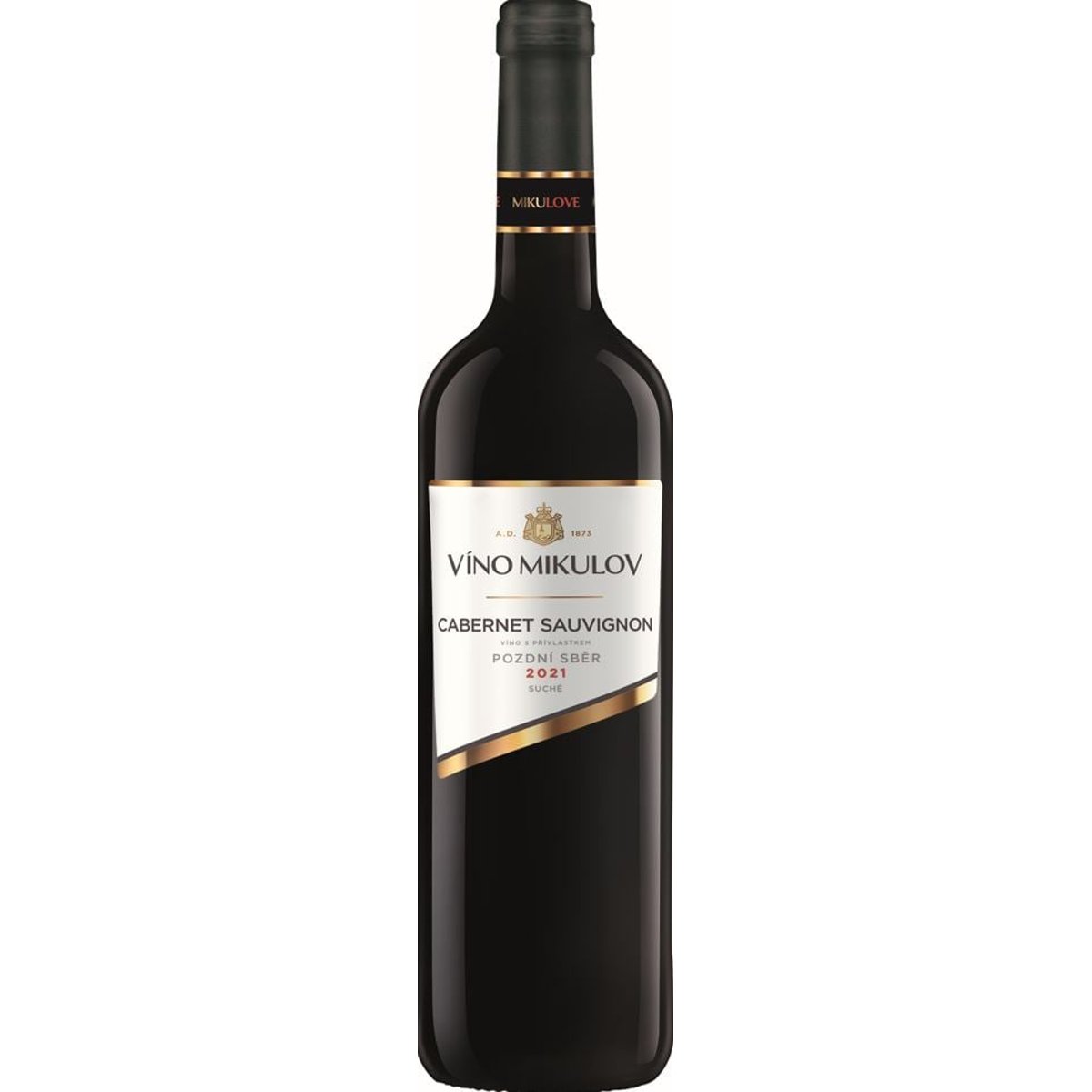 Víno Mikulov Cabernet Sauvignon pozdní sběr