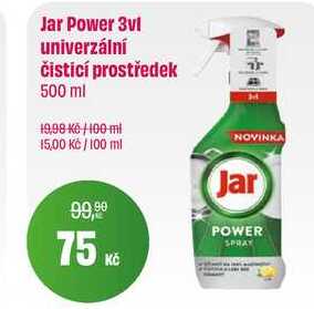 Jar Power 3vl univerzální čisticí prostředek 500 ml 
