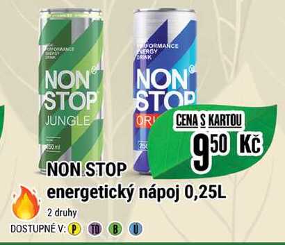 NON STOP energetický nápoj 0,25 L  