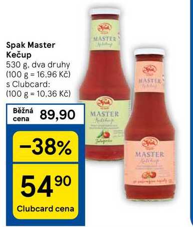Spak Master Kečup, 530 g