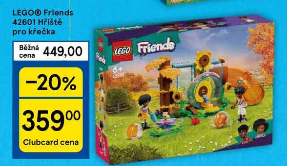 LEGO® Friends 42601 Hřiště pro křečka