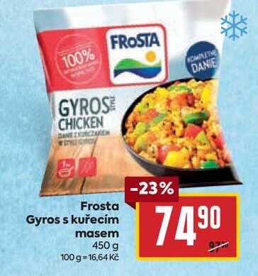 Frosta Gyros s kuřecím masem 450 g