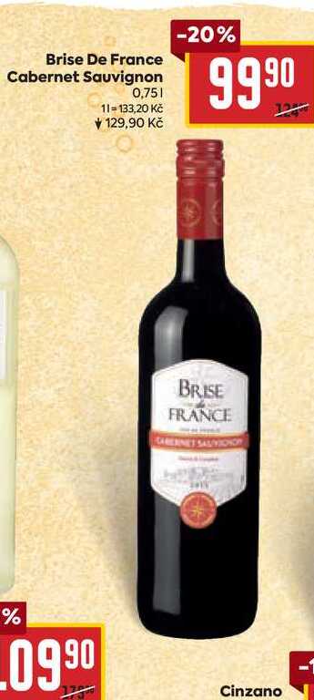 Brise De France Cabernet Sauvignon 0,75l