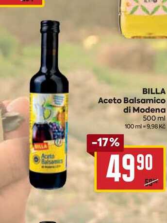 BILLA Aceto Balsamico di Modena 500 ml