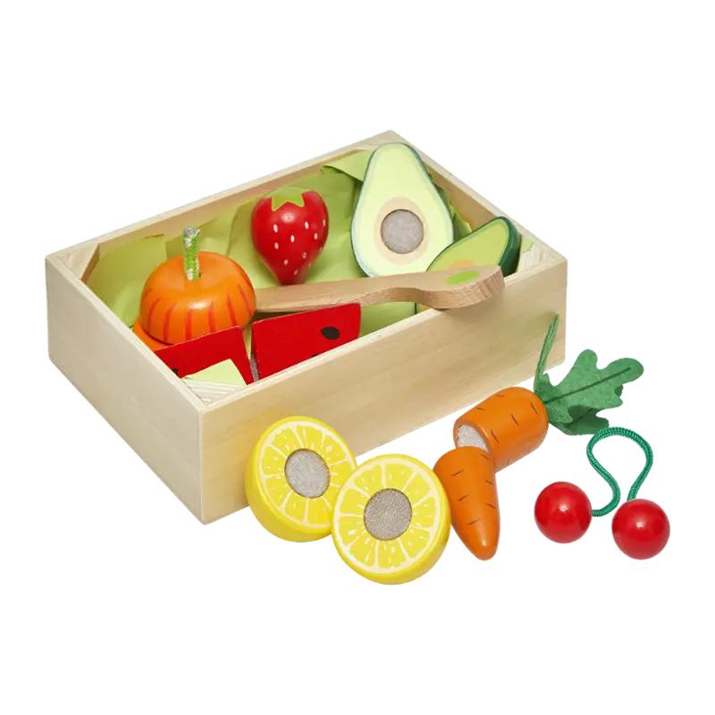 IDEENWELT Dřevěná krabice na ovoce a zeleninu, 1 ks