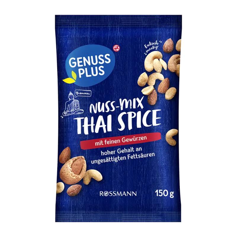 GENUSS PLUS Mix ořechů s thajským kořením, 150 g