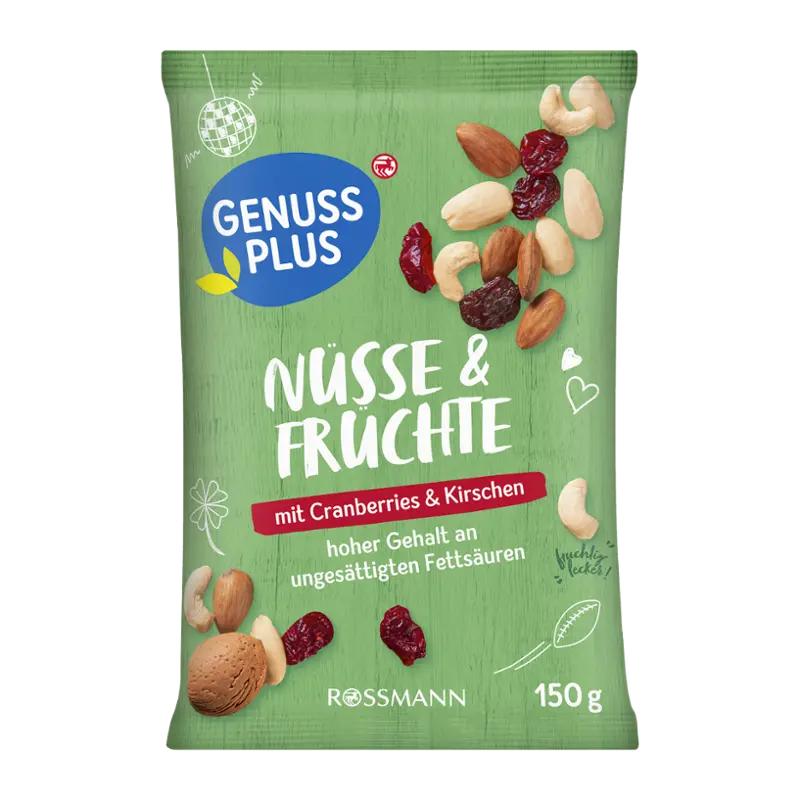 GENUSS PLUS Mix ovoce a ořechů, 150 g