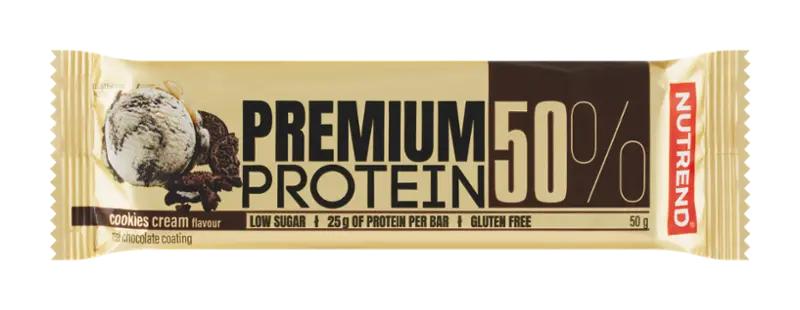 Nutrend Proteinová tyčinka cookies cream, 50 g