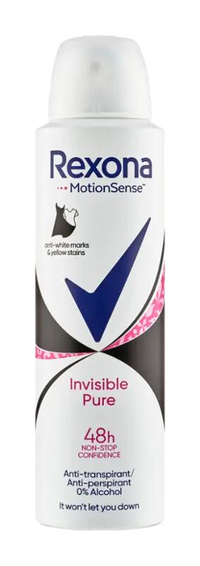Rexona Antiperspirant sprej pro ženy Invisible Pure, 150 ml