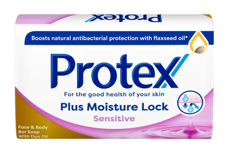 Protex Tuhé mýdlo Plus Moisture Lock Sensitive, 90 g