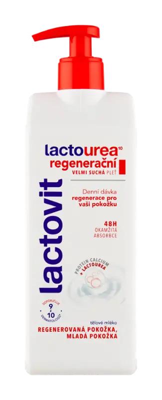 Lactovit Regenerační tělové mléko Lactourea, 400 ml