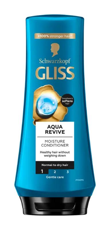 Gliss Balzám Aqua Revive pro normální až suché vlasy, 200 ml