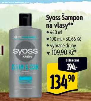 Syoss Šampon na vlasy, 440 ml 