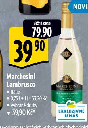   Marchesini Lambrusco 0,75 l