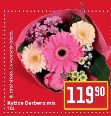 Kytice Gerbera mix 1 ks 