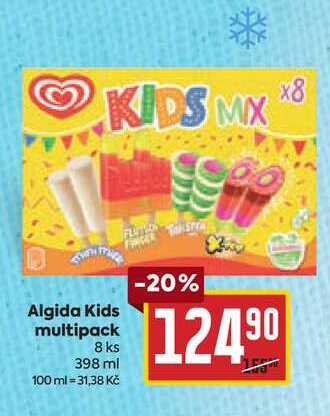 Algida Kids multipack 8 ks 