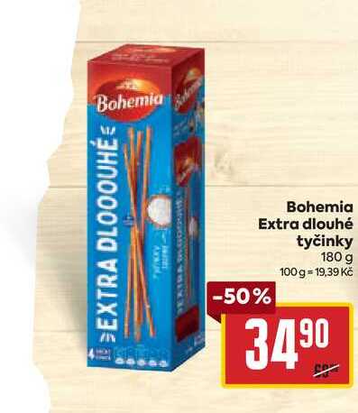 Bohemia Extra dlouhé tyčinky 180 g