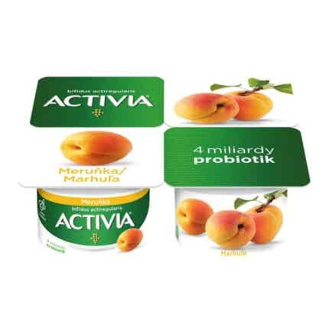 Activia Probiotický jogurt meruňka 4x120g