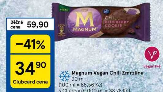 Magnum Vegan Chill Zmrzlina, 90 ml