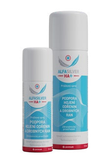 ALFASILVER HA+ práškový sprej 50 ml